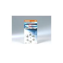 Ansmann Blister 6 X Zinc - Air battery, PR 312 Vienkartinė baterija