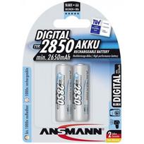 Ansmann Mignon AA 2850mAh NiMH battery digital set of 2