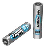 battery nimh - Ansmann 800 mAh DECT AAA Nikelio-metalo hidridas (NiMH) - 3 nuotrauka