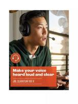 jbl ausiniai - JBL Quantum 100X, juodos - 5 nuotrauka