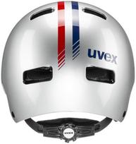 uvex kid - Šalmas Uvex Kid 3 race sidabrinis - 5 nuotrauka