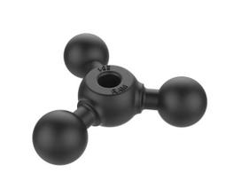 RAM TRIPLE BALL BASE 120 DEG. APART