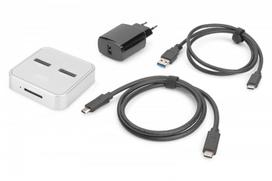 ssd skaitytuvas - DIGITUS NVMe Docking Station USB3.1 Gen2 - 8 nuotrauka