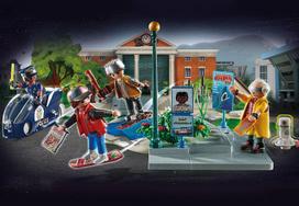 back to future - Playmobil - Back to the Future Part II Hoverboard Chase 70634 - 6 nuotrauka