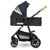 universalus 3in1 vezimeliai - Lionelo Amber 3in1, mėlynas - 3 nuotrauka