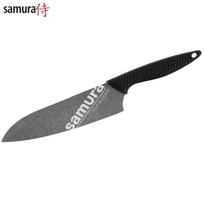 Samura SG-0095B Golf Stonewash Universal Santoku knife 180mm