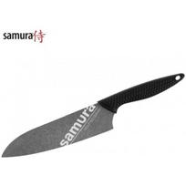 japoniskas peilis - Samura SG-0095B Golf Stonewash Universal Santoku knife 180mm - 2 nuotrauka
