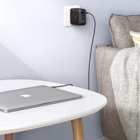 ikroviklis ugreen - UGREEN USB-A+3xUSB-C 65W GaN Tech Fast Wall Charger EU Black - 8 nuotrauka