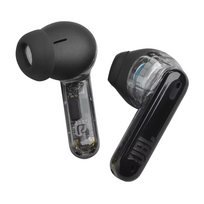 jbl flex black - JBL Tune Flex Ghost  Black (Juodos) - 2 nuotrauka