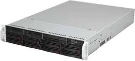  Supermicro CSE-825TQC-600LPB, balta/sidabro