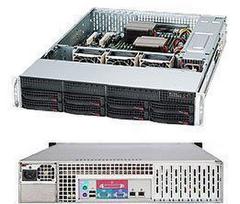 micro korpusas -  Supermicro CSE-825TQC-600LPB, balta/sidabro - 3 nuotrauka