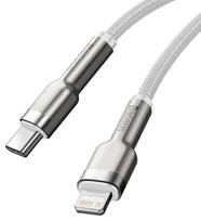 apple usb c to usb - Baseus CATLGD-02 High Density 20W USB-C to Lightning White - 4 nuotrauka