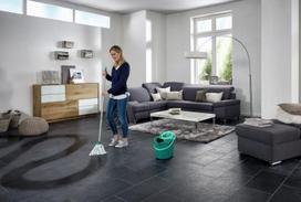 sluota grindims plauti - Leifheit 1627058, žalias, 7 l - 6 nuotrauka