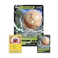 pokemon zaidimai - Pokemon Hisuian Electrode V Box, EN - 3 nuotrauka