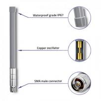 868 mhz antena - Antena Qoltec 57023 LoRa, 868 MHz - 4 nuotrauka