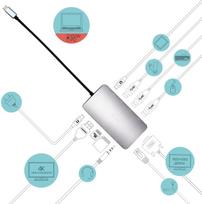 usb c 3.2 hub - I-TEC USB 3.0 Metal HUB 1x USB 3.0 3xUSB - 5 nuotrauka