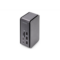 displayport 1.4 kabelis - Digitus USB 4.0 Docking Station 14 in 1 2x Video 8K/30Hz, 3x USB 10GHz DA-70897 - 1 nuotrauka