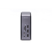 displayport 1.4 kabelis - Digitus USB 4.0 Docking Station 14 in 1 2x Video 8K/30Hz, 3x USB 10GHz DA-70897 - 2 nuotrauka