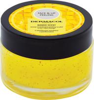Dermacol Face & Lip Peeling Mango Scent 50g Pilingas