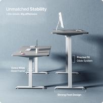 desktronic - Desktronic HOME ONE  (baltas/pilkas) - 3 nuotrauka