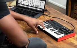 akai mpk mini - AKAI MPK Mini MK3  MIDI USB (Juoda/Raudona) - 7 nuotrauka