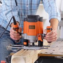 freza 35mm - Freza Black & Decker KW1200EKA-QS - 8 nuotrauka