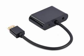 hdmi to vga - GEMBIRD A-HDMIM-HDMIFVGAF-01 - 2 nuotrauka