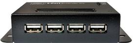 poe laidas - LOGILINK UA0252 extender USB 2.0 Hub PoE - 4 nuotrauka
