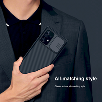 samsung galaxy a52s 5g dekliukas - Nillkin "CamShield Pro Hard Case Galaxy A52/ A52 5G/ A52s 5G" Black - 10 nuotrauka