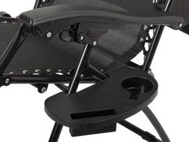 sulankstomas gultas sodo - Garden sun lounger with a foldable gravity roof - 4 nuotrauka