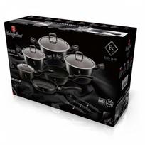 berlingerhaus puodai - Berlinger Haus Black Silver BH-6155, 160 - 280 mm, 1.2 - 6.1 l, 15 vnt. - 2 nuotrauka