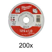  Milwaukee SCS 41 / 125, 125 mm, 200 vnt.