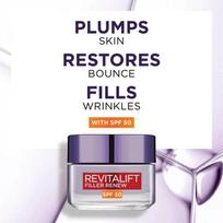 l'oreal revitalift filler - L'Oreal Paris Revitalift Filler SPF50 50 ml - 3 nuotrauka