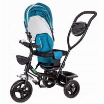 triratukas - EcoToys Three-wheeled Bike Rotated Blue - 3 nuotrauka