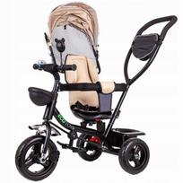 triratukas - Triratukas EcoToys Three-wheeled Bike Beige - 4 nuotrauka