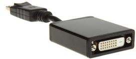 displayport dvi kabelis - InLine DisplayPort Male To DVI-D Female Adapter Cable Black - 3 nuotrauka