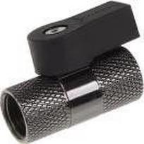 Alphacool 2-way Ball Valve Black