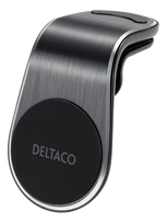 DELTACO į groteles magnetinis, juodas / ARM-C104