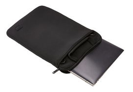 nesiojamo kompiuterio 14 deklas - Case Logic Quantic Chromebook Sleeve 14 LNEO-214 Black (3204734) - 4 nuotrauka