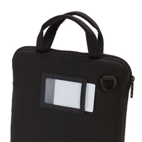 nesiojamo kompiuterio 14 deklas - Case Logic Quantic Chromebook Sleeve 14 LNEO-214 Black (3204734) - 7 nuotrauka