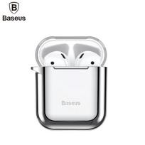 ausines apple airpod - Baseus Metallic Shining AirPod silicone case Silver - 9 nuotrauka