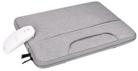laptopo krepsiai - MiniMu Laptop Bag 15.6 gray - 2 nuotrauka
