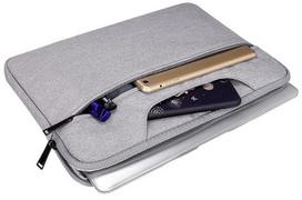 laptopo krepsiai - MiniMu Laptop Bag 15.6 gray - 3 nuotrauka