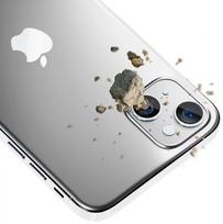 ekranas iphono 14 pro - Kameros apsauginis stikliukas 3MK Lens Protection Pro Silver, 9H - 3 nuotrauka