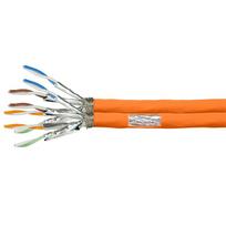 Logilink Verlegekabel S/FTP Cat7 AWG23 1000MHz,oranžinis,duplex