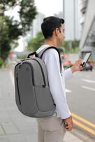 deklas 15 coliu - Dell Ecoloop Urban Backpack CP4523G Grey, 11-15 ", Backpack - 6 nuotrauka