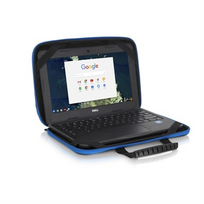 11 6 notebook - Dell Education 460-BCLV Fits up to size 11.6 ", Grey/Black/Blue, Sleeve - 6 nuotrauka