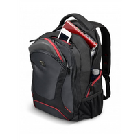 16 coliu kompiuterio deklas - Port Designs Courchevel Fits up to size 15.6 ", Black, Waterproof cover, Shoulder strap, Backpack - 2 nuotrauka
