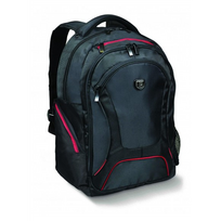 16 coliu kompiuterio deklas - Port Designs Courchevel Fits up to size 15.6 ", Black, Waterproof cover, Shoulder strap, Backpack - 3 nuotrauka