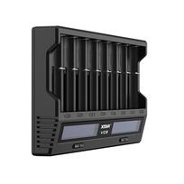 battery nimh - XTAR VC8 battery charger to Li-ion i NiMH - 2 nuotrauka
